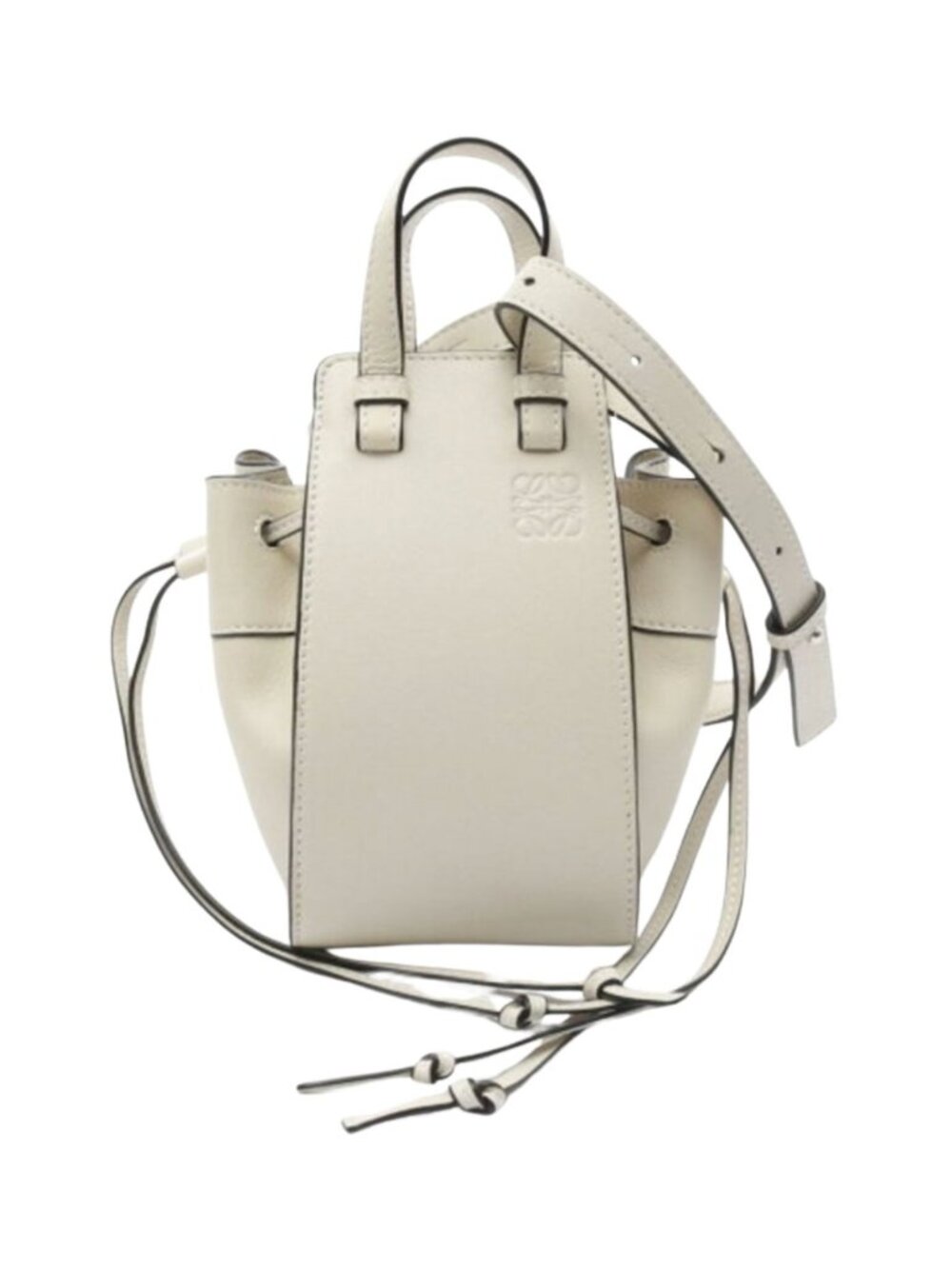 LOEWE Hammock Hobo String Crossbody Mini Bag Cream EUC $2850